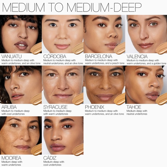 Syracuse MD1, NARS Light Reflecting Foundation Brand Medium Deep Warm Brand New - Picture 4 of 9